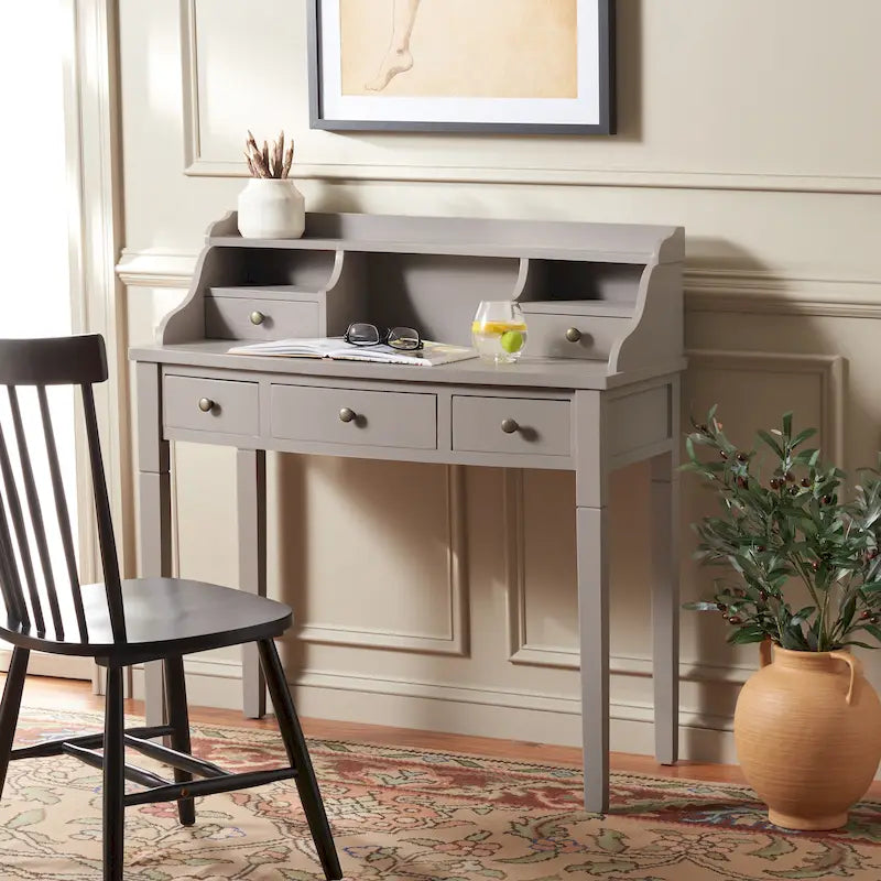 Bureau de travail avec 5 tiroirs