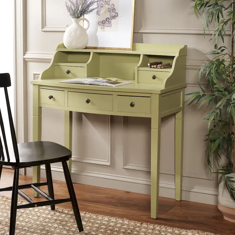 Bureau de travail avec 5 tiroirs
