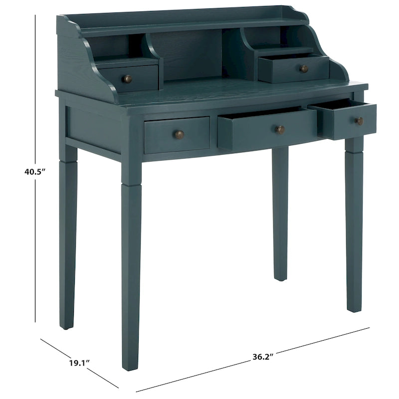 Bureau de travail avec 5 tiroirs