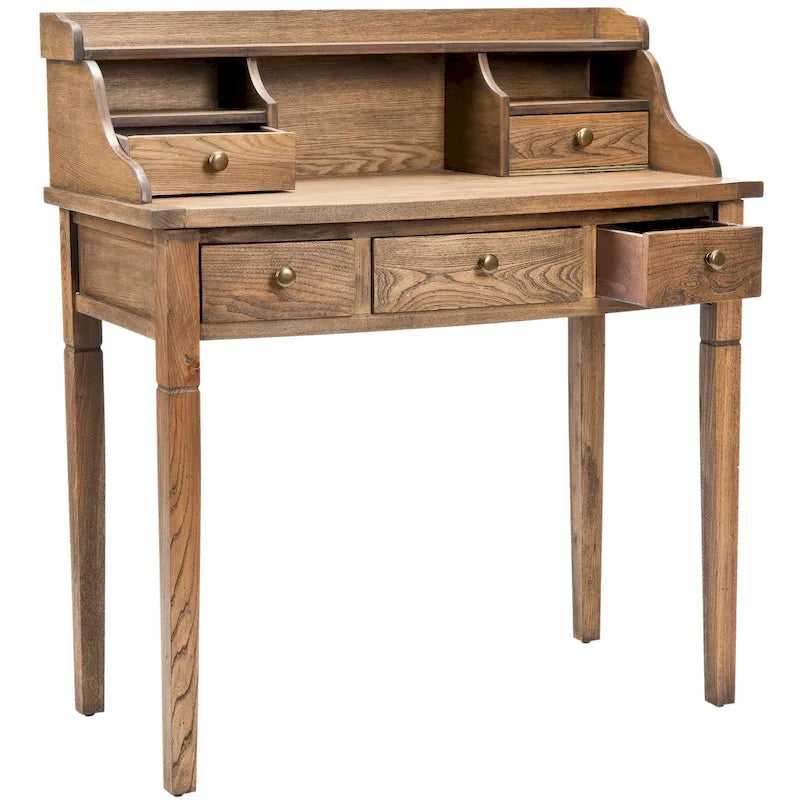 Bureau de travail avec 5 tiroirs