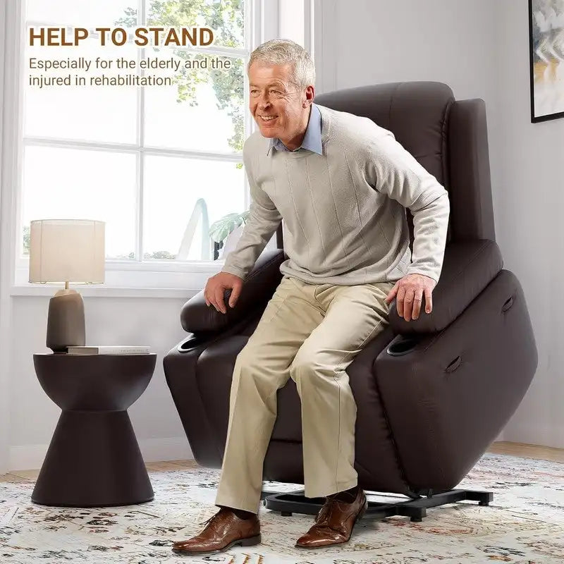 Fauteuil inclinable de massage et de levage électrique