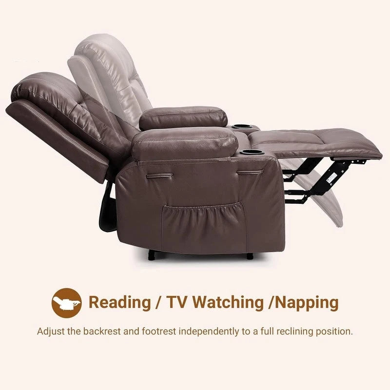 Fauteuil inclinable de massage et de levage électrique