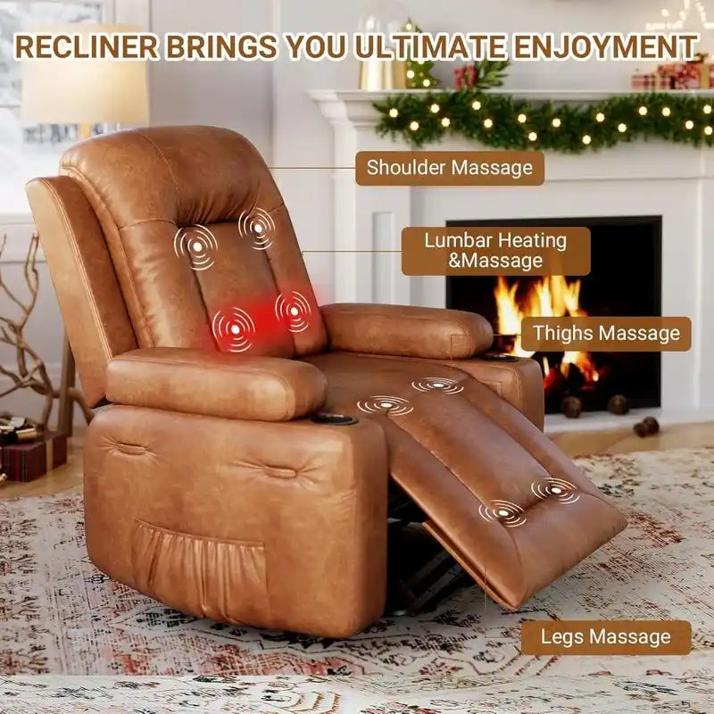 Fauteuil inclinable de massage et de levage électrique