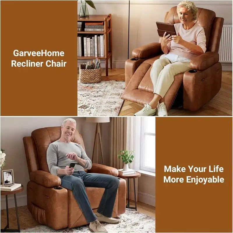 Fauteuil inclinable de massage et de levage électrique
