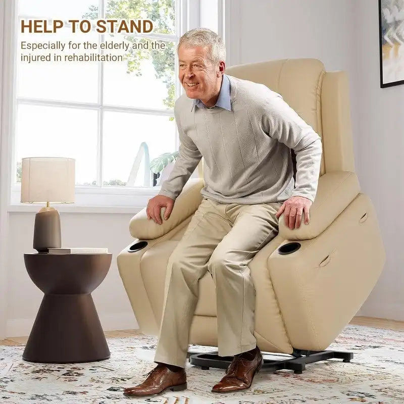 Fauteuil inclinable de massage et de levage électrique