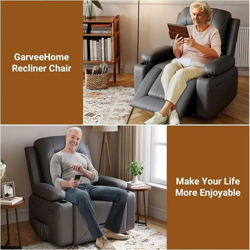 Fauteuil inclinable de massage et de levage électrique
