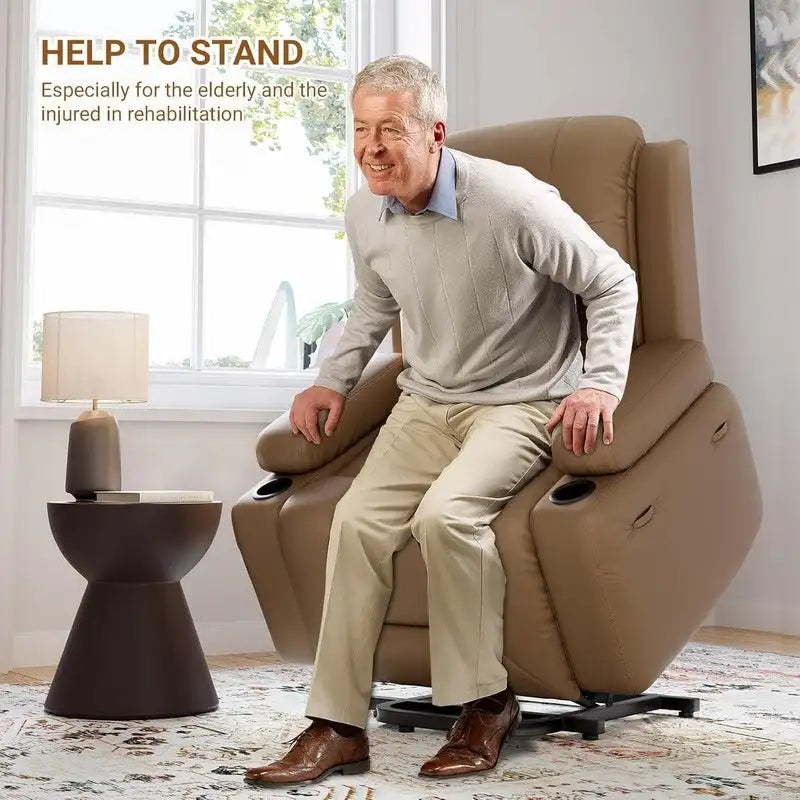 Fauteuil inclinable de massage et de levage électrique