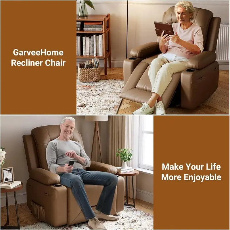 Fauteuil inclinable de massage et de levage électrique