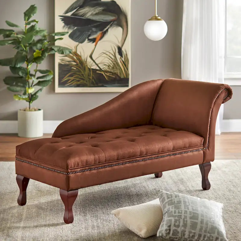 Chaise longue de rangement