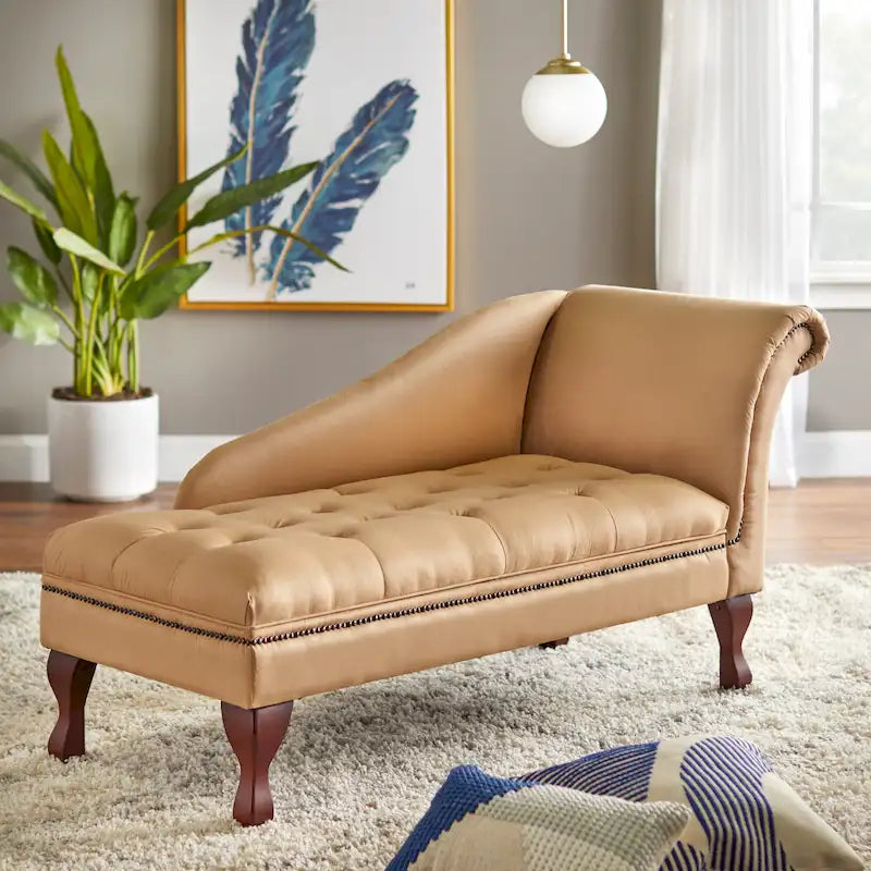 Chaise longue de rangement