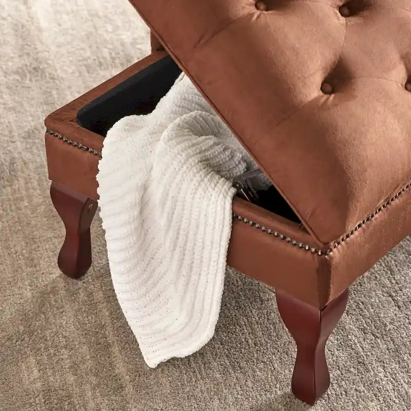 Chaise longue de rangement