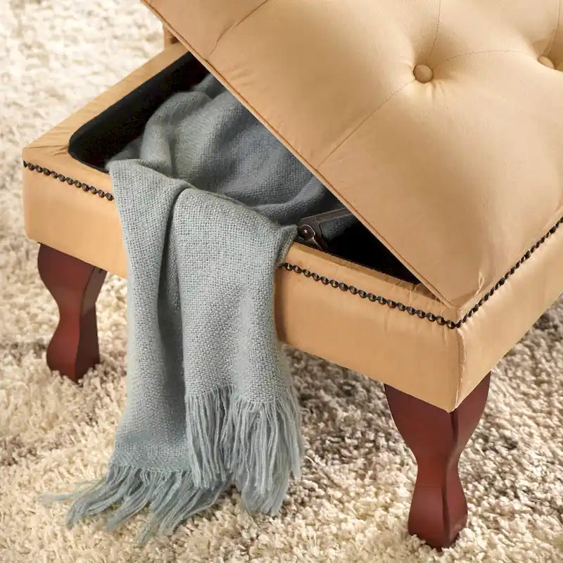 Chaise longue de rangement