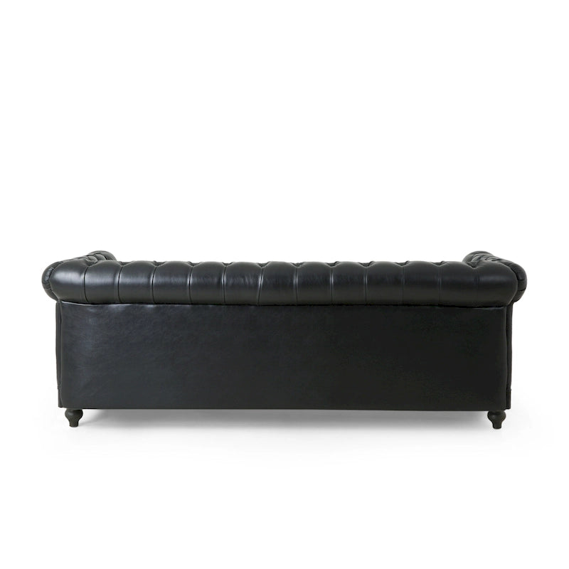 Série de canapés Chesterfield cloutés — 199,9 cm (L) x 85,1 cm (l) x 71,1 cm (H)