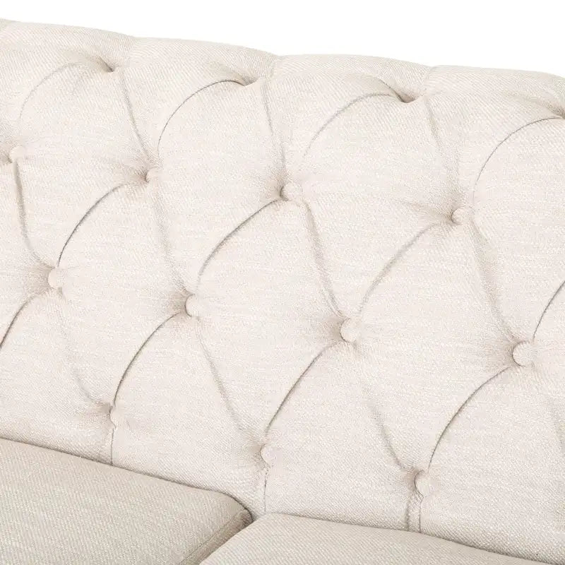 Série de canapés Chesterfield cloutés — 199,9 cm (L) x 85,1 cm (l) x 71,1 cm (H)