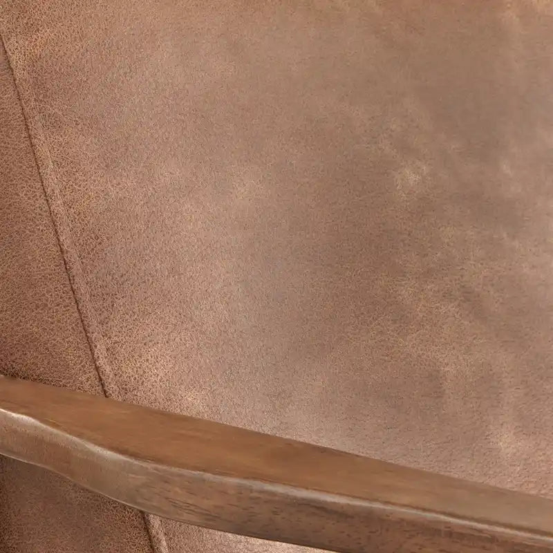 Chaise en bois massif de style Mid-Century Modern