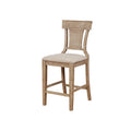 Tabouret de bar en rotin tressé de style rustique