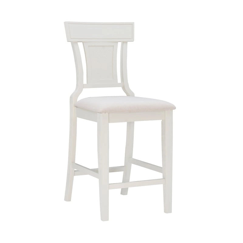 Tabouret de bar en rotin tressé de style rustique