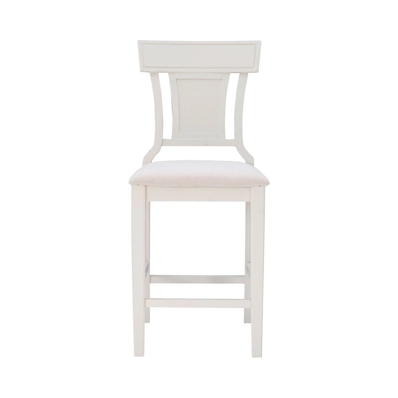 Tabouret de bar en rotin tressé de style rustique