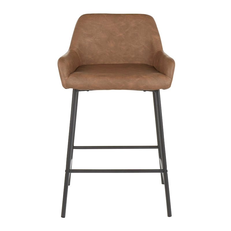 Tabourets de bar style industriel (lot de 2)