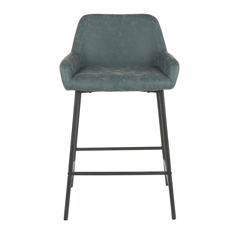 Tabourets de bar style industriel (lot de 2)