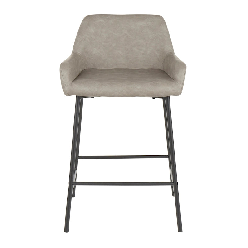 Tabourets de bar style industriel (lot de 2)