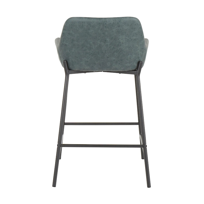 Tabourets de bar style industriel (lot de 2)