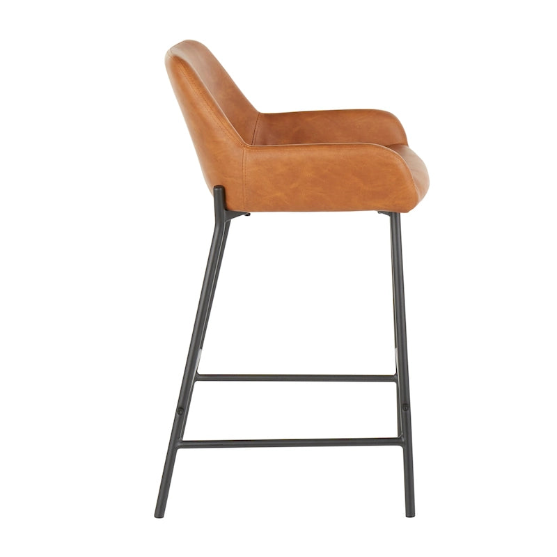 Tabourets de bar style industriel (lot de 2)