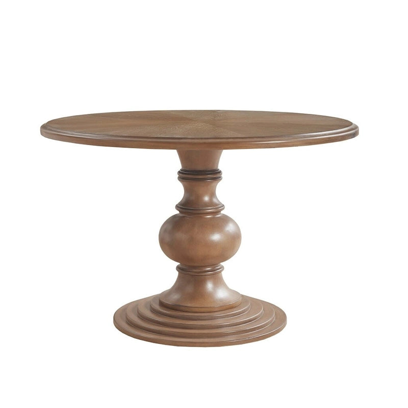 Table à manger à base ronde de 46 pouces