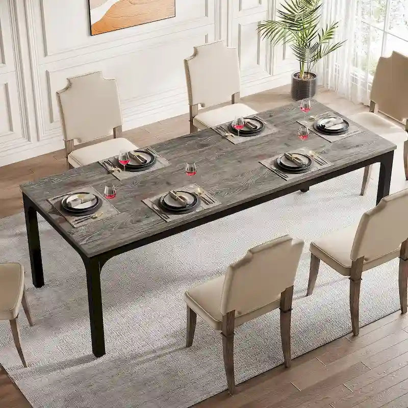 Table de salle à manger rectangulaire