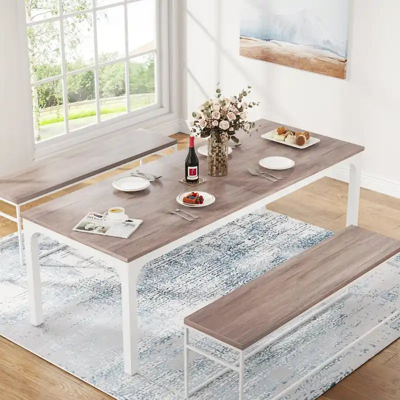 Table de salle à manger rectangulaire