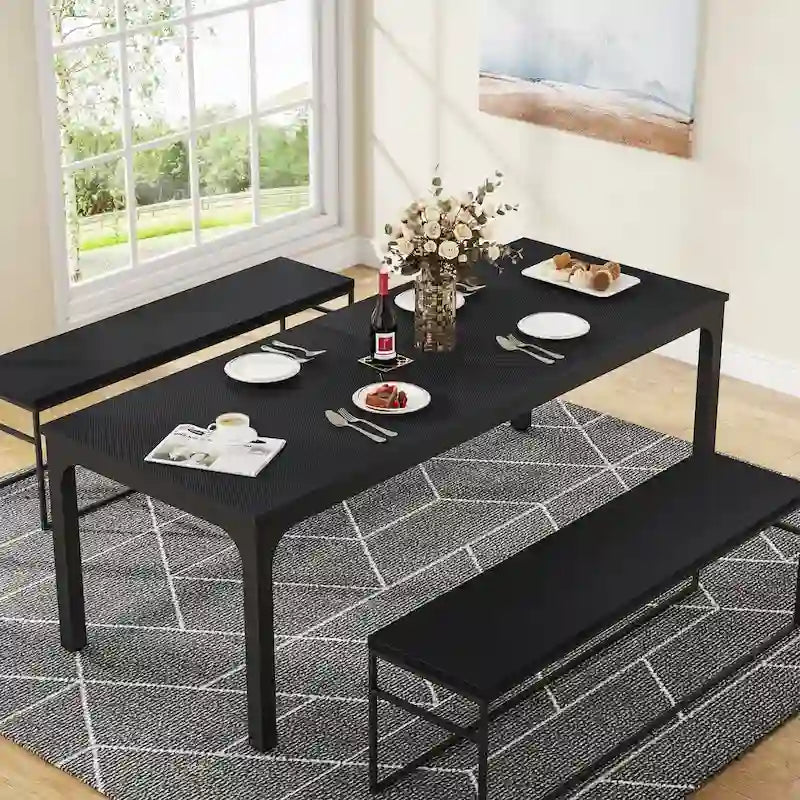 Table de salle à manger rectangulaire