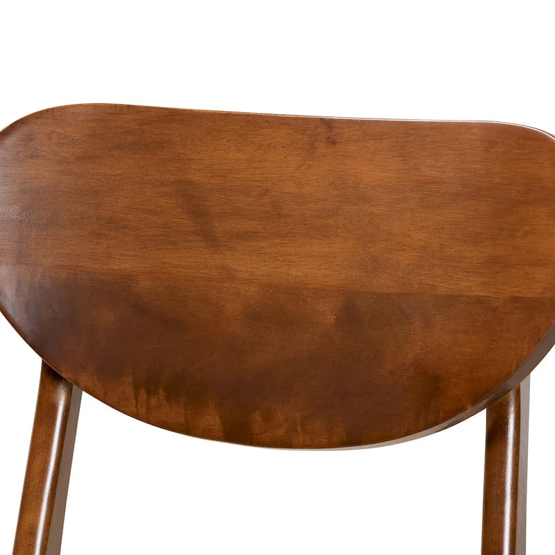 Ensemble de 2 chaises de salle à manger style milieu de siècle