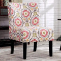 Série de chaises de loisir sans accoudoirs, tapissées en tissu doux