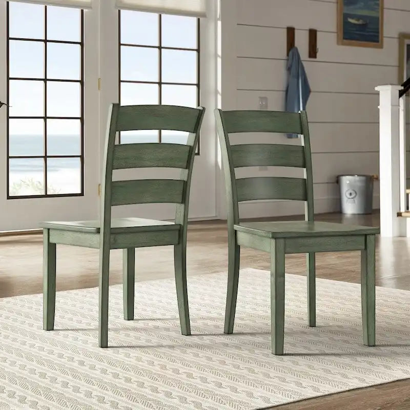 Chaises de salle à manger en bois (lot de 2)