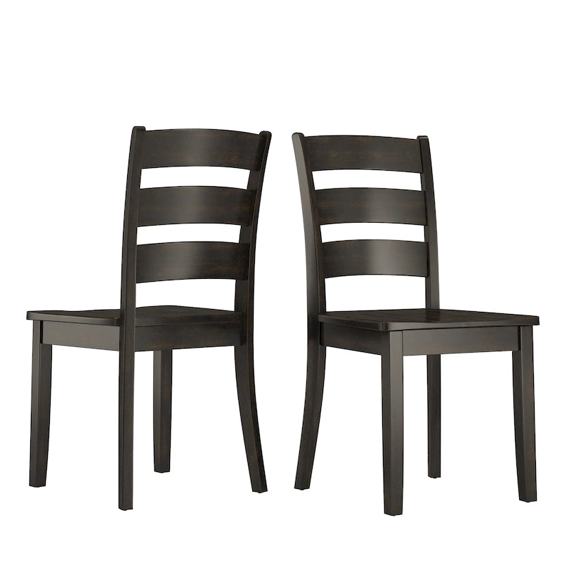 Chaises de salle à manger en bois (lot de 2)