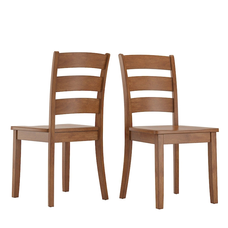 Chaises de salle à manger en bois (lot de 2)