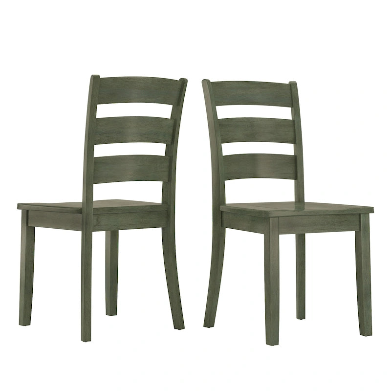 Chaises de salle à manger en bois (lot de 2)