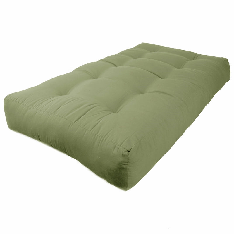 Matelas de futon en sergé épais de 9 pouces (jumeau, grand ou très grand)