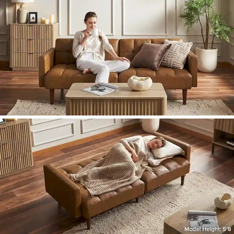 Coussin de sol — Coussin de sol convertible en canapé-lit