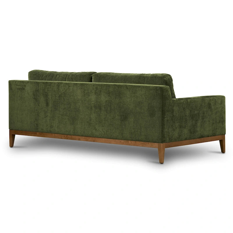 Canapé Modèle 90 – Velours vert vieilli