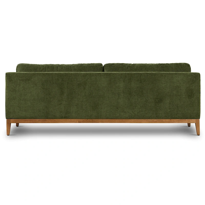 Canapé Modèle 90 – Velours vert vieilli