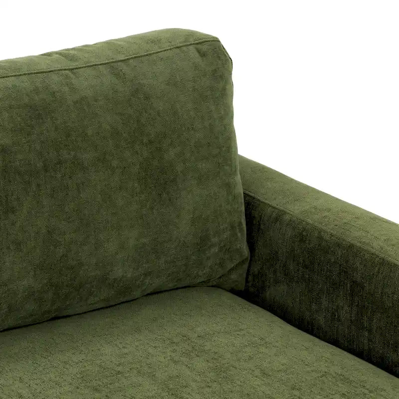 Canapé Modèle 90 – Velours vert vieilli