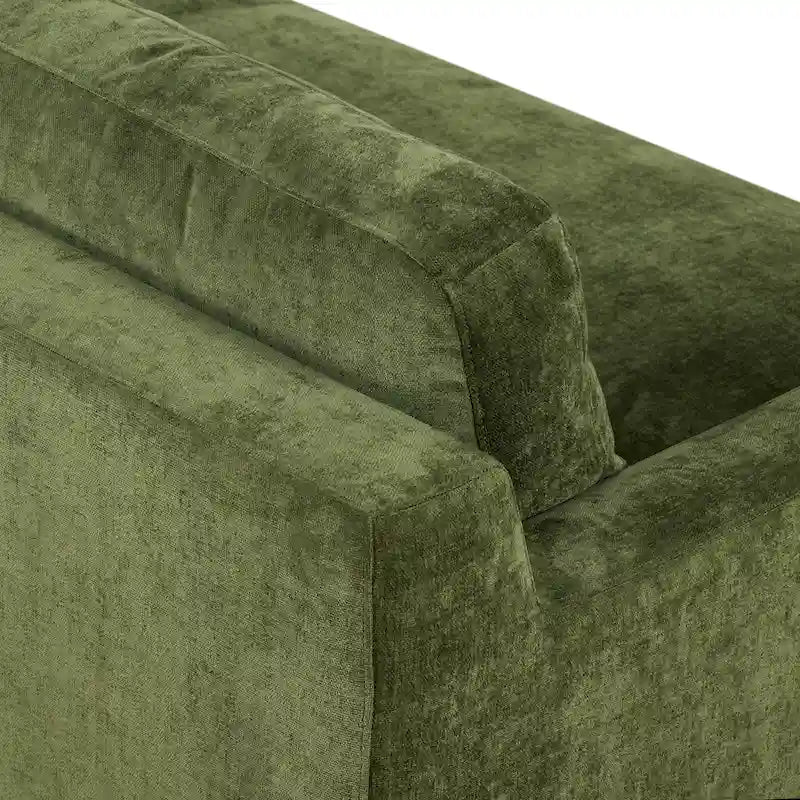 Canapé Modèle 90 – Velours vert vieilli