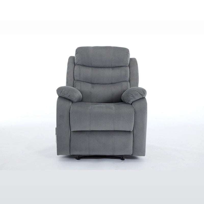 Fauteuil inclinable manuel rembourré moelleux de transition