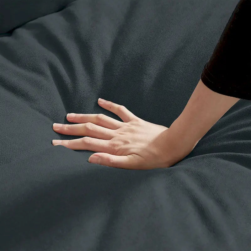 Canapé d'angle en forme de L de 210 cm avec sièges nuage pour salon