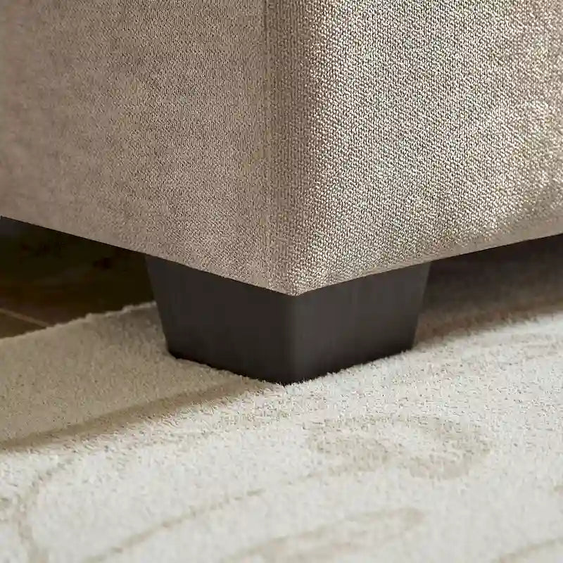 Canapé d'angle en forme de L de 210 cm avec sièges nuage pour salon